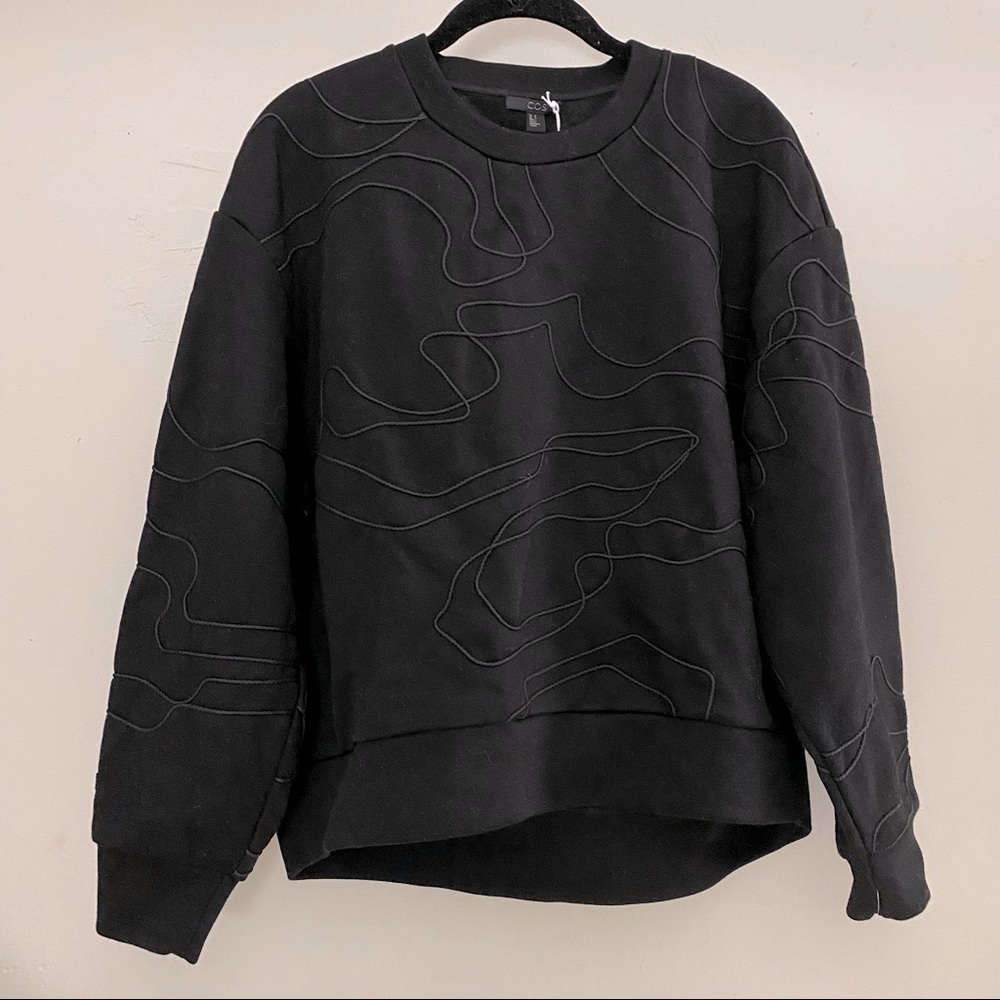 NWOT COS Embroidered Sweatshirt